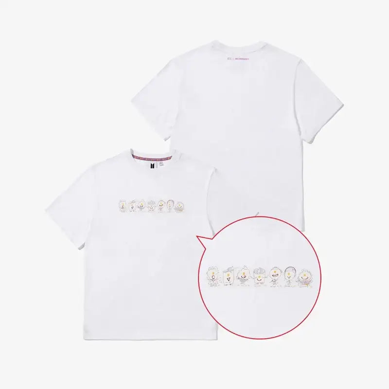 BTS x McD - Saucy Short Sleeve T-Shirt - BTS - Clothing - Harumio