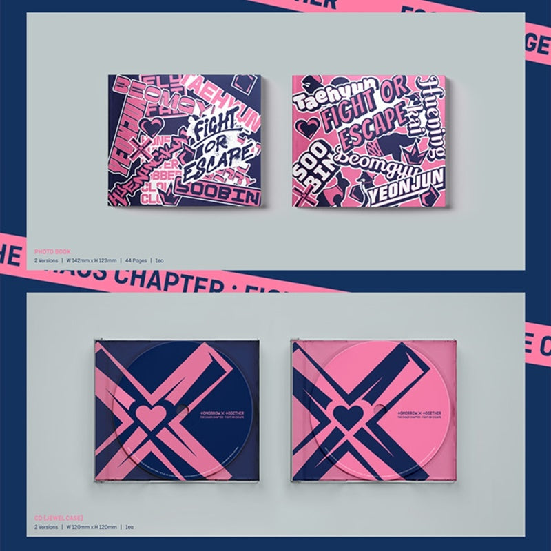 TXT - The Chaos Chapter: FIGHT OR ESCAPE (TOGETHER Ver.) - TXT - Albums - Harumio
