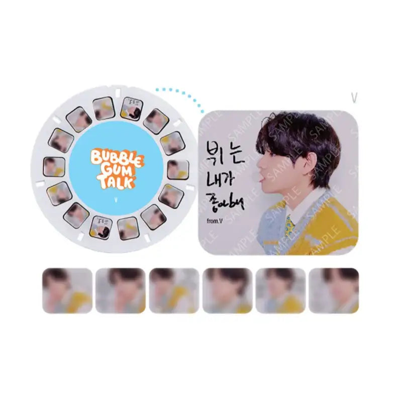 BTS - S02 Reel Bubble Gum Talk Set - BTS - Accessories - Harumio