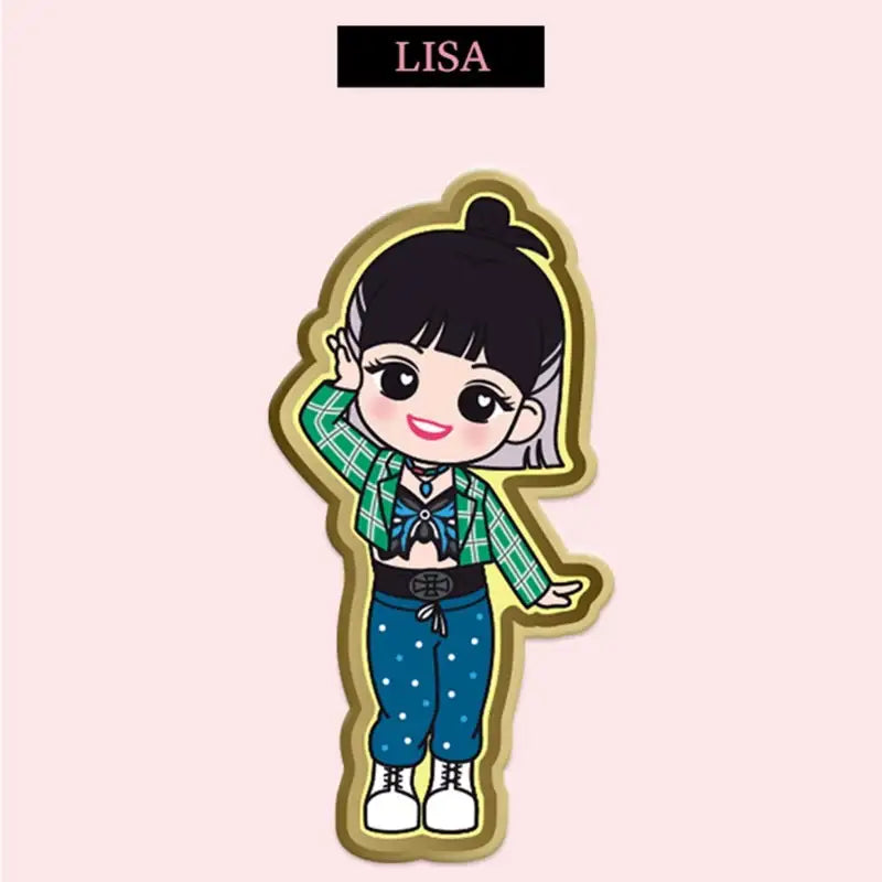 BlackPink - 5THBP Badge Love Sick Girls - BlackPink - Accessories - Harumio