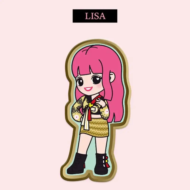 BlackPink - 5THBP Badge HYLT - BlackPink - Accessories - Harumio