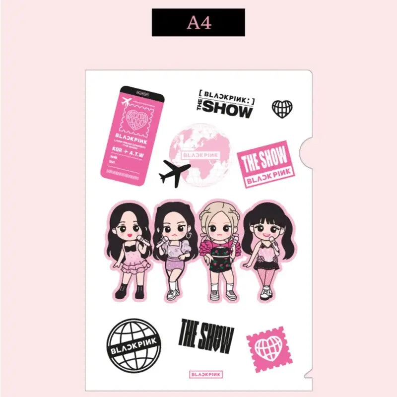 BlackPink - 5THBP L-Holder The Show - BlackPink - File Folders - Harumio