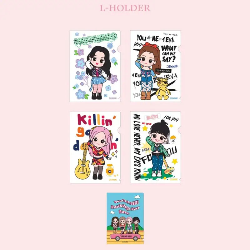 BlackPink - 5THBP L-Holder Love Sick Girls - BlackPink - Accessories - Harumio