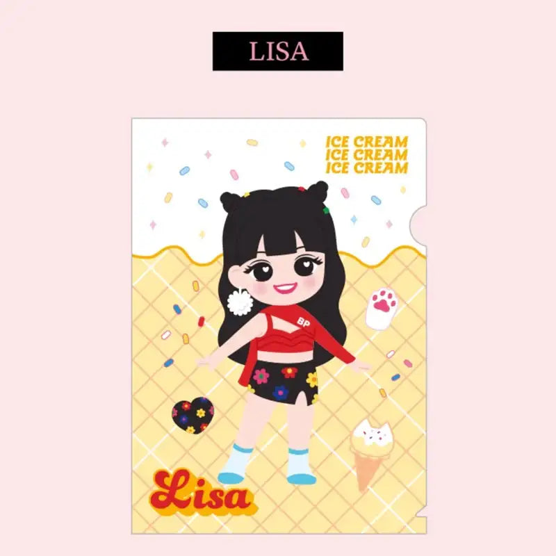 BlackPink - 5THBP L-Holder Ice Cream - BlackPink - Accessories - Harumio