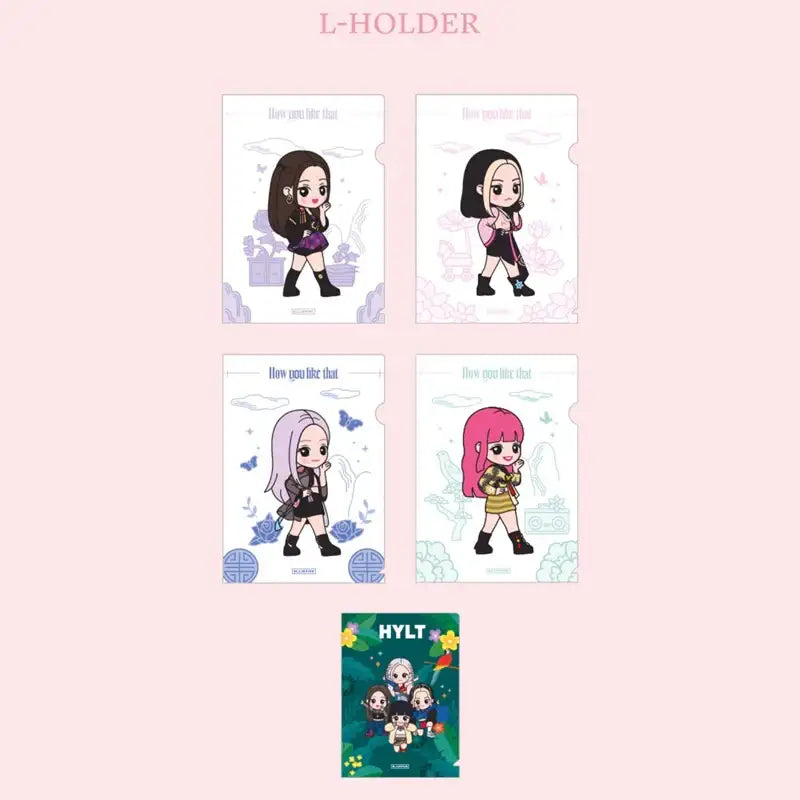 BlackPink - 5THBP L-Holder HYLT - BlackPink - Accessories - Harumio