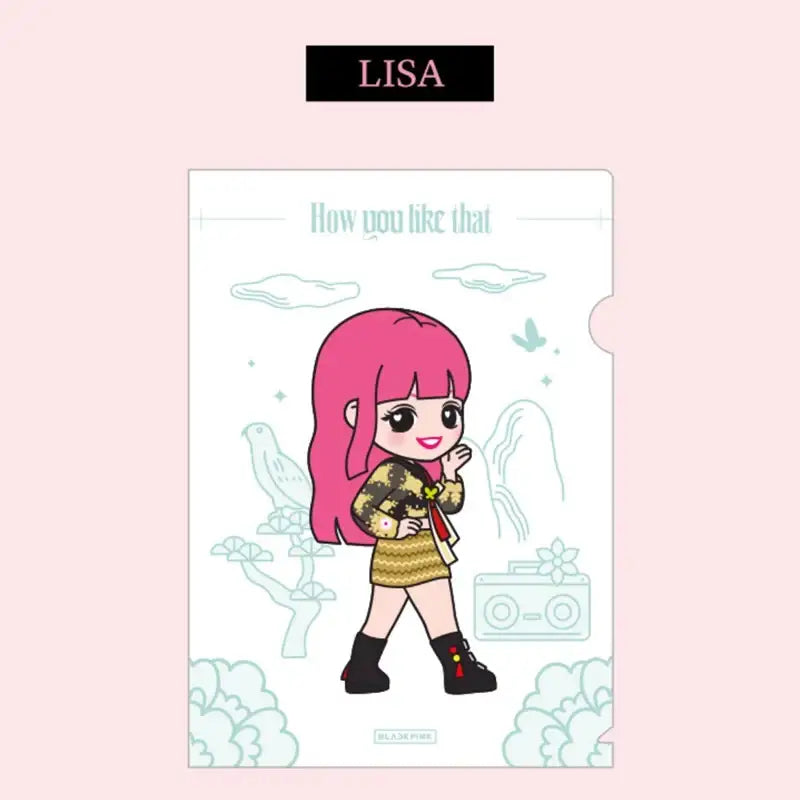 BlackPink - 5THBP L-Holder HYLT - BlackPink - Accessories - Harumio