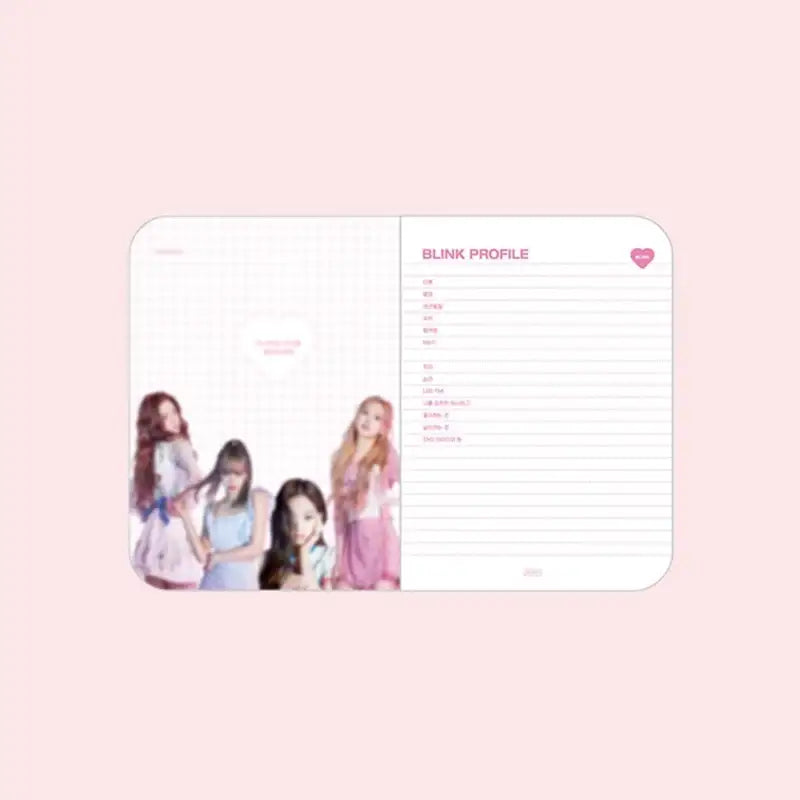 BlackPink - 5THBP Pillow Notebook - BlackPink - Notebooks & Notepads - Harumio