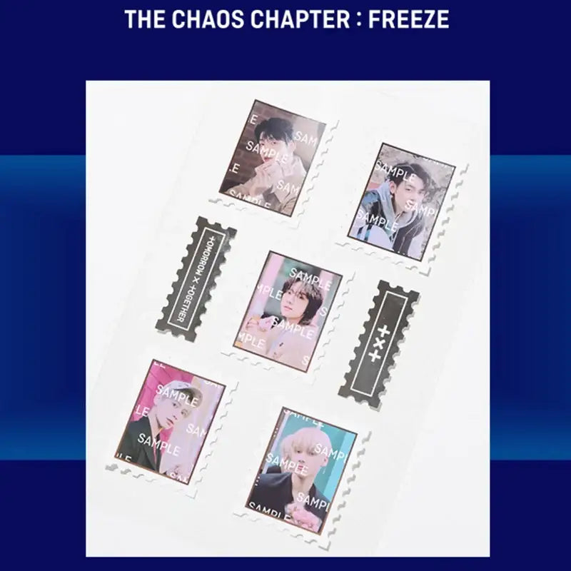 TXT - Freeze Stamp Sticker - TXT - Accessories - Harumio