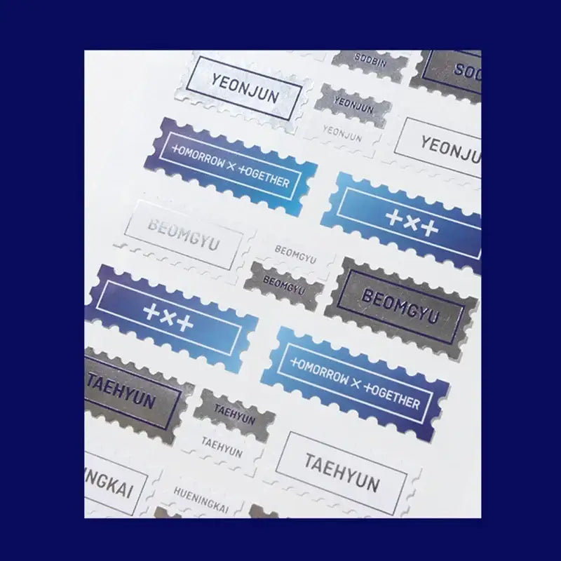 TXT - Freeze Stamp Sticker - TXT - Accessories - Harumio