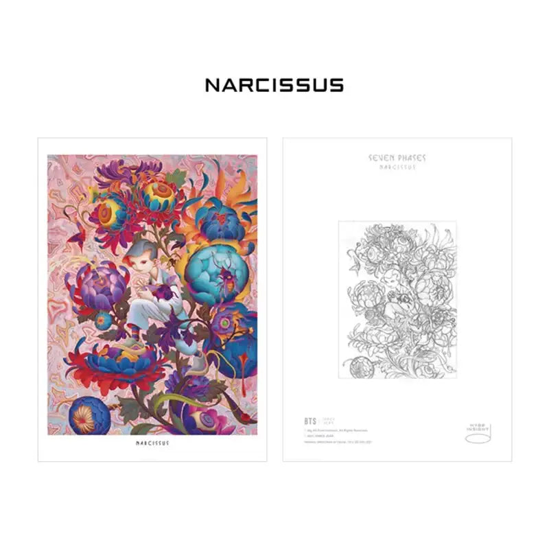 HYBE INSIGHT - SEVEN PHASES Poster Set - HYBE INSIGHT - Posters - Harumio