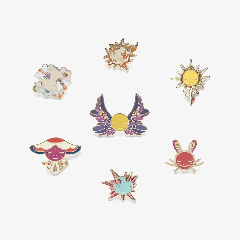 HYBE INSIGHT - SEVEN PHASES Badge Set - HYBE INSIGHT - Accessories - Harumio