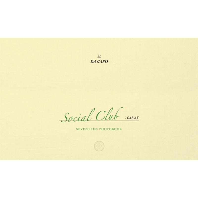 Seventeen - Photobook 'Social Club: CARAT'