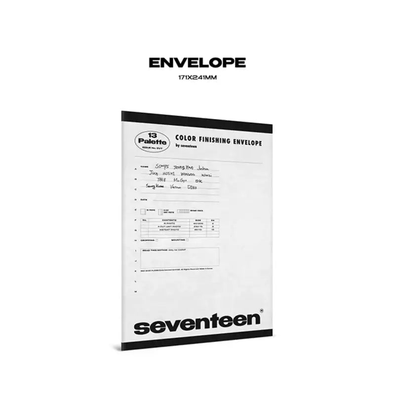 Seventeen - 2022 Season's Greetings & Wall Calendar - SEVENTEEN - Home & Living - Harumio