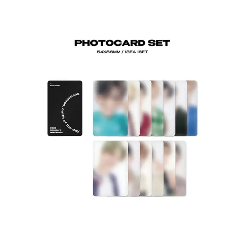 Seventeen - 2022 Season's Greetings & Wall Calendar - SEVENTEEN - Home & Living - Harumio