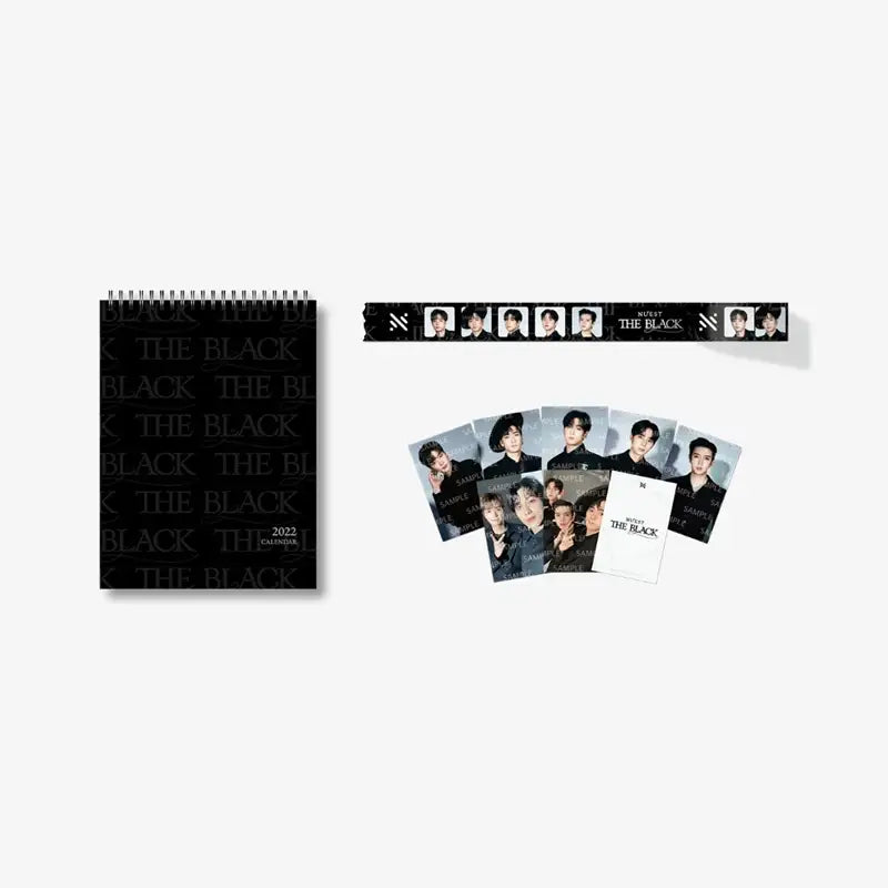 NU'EST - THE BLACK - 2022 Calendar Set - NU'EST - Calendar - Harumio
