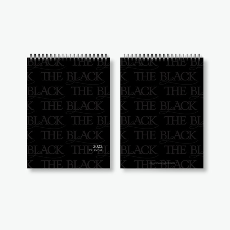 NU'EST - THE BLACK - 2022 Calendar Set