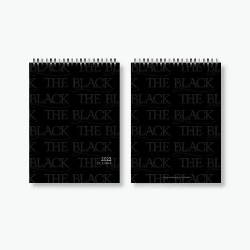 NU'EST - THE BLACK - 2022 Calendar Set - NU'EST - Calendar - Harumio