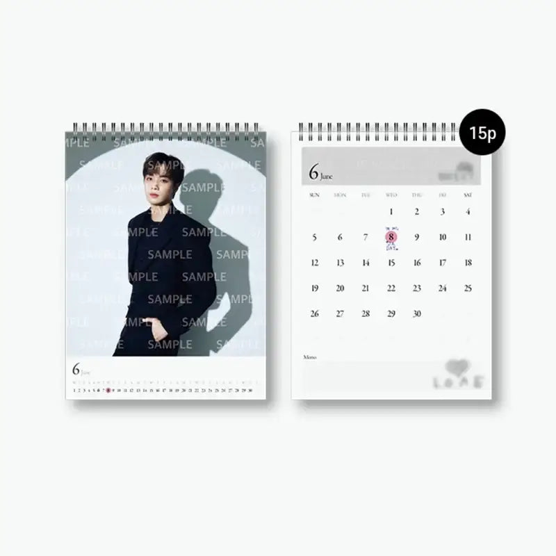 NU'EST - THE BLACK - 2022 Calendar Set - NU'EST - Calendar - Harumio