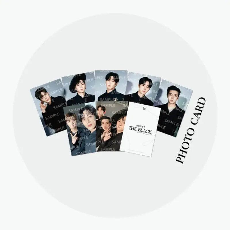 NU'EST - THE BLACK - 2022 Calendar Set - NU'EST - Calendar - Harumio