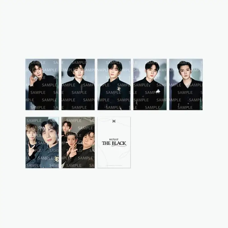 NU'EST - THE BLACK - 2022 Calendar Set - NU'EST - Calendar - Harumio