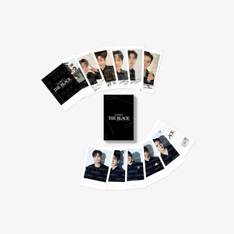NU'EST - THE BLACK - Polaroid Card Set - NU'EST - Accessories - Harumio