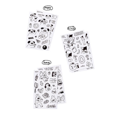 Be On D - Daily Drawing Sticker Ver.2