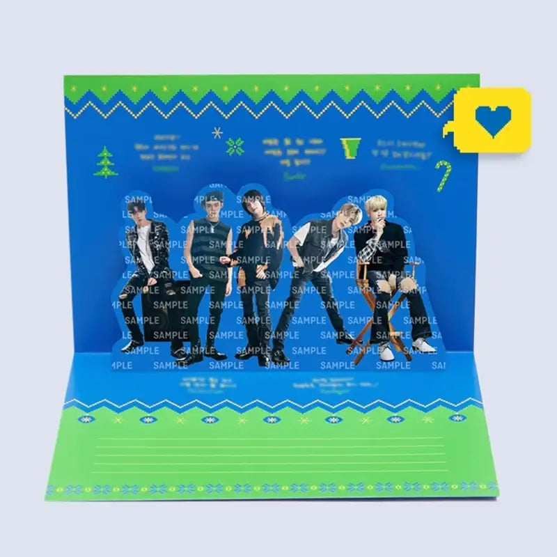 TXT - Little Wishes - Pop-Up Card - TXT - Accessories - Harumio