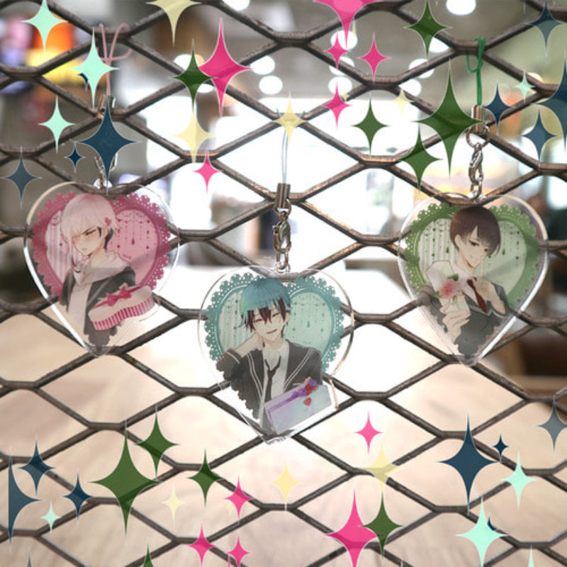Excuse Me, but the World Will Be Gone for a While - White Day Edition Acrylic Charm