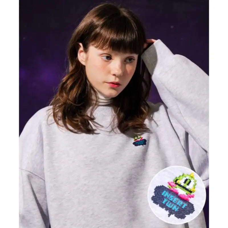 TWN x Bubble Bobble - 'Insert TWN' Sweater - TWN - Clothing - Harumio