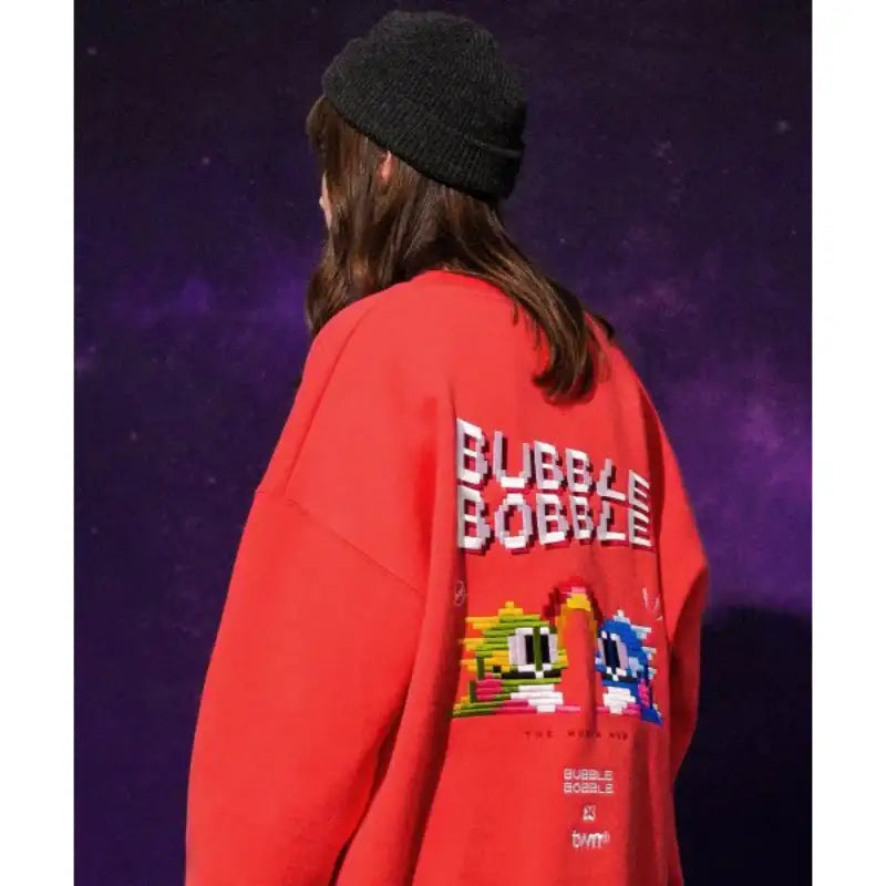 TWN x Bubble Bobble - Bubble Box Sweatshirt - TWN - Clothing - Harumio
