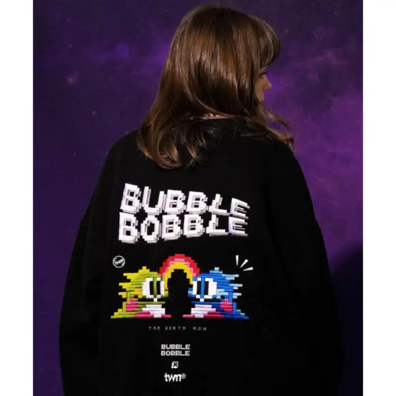 TWN x Bubble Bobble - Bubble Box Sweatshirt - TWN - Clothing - Harumio