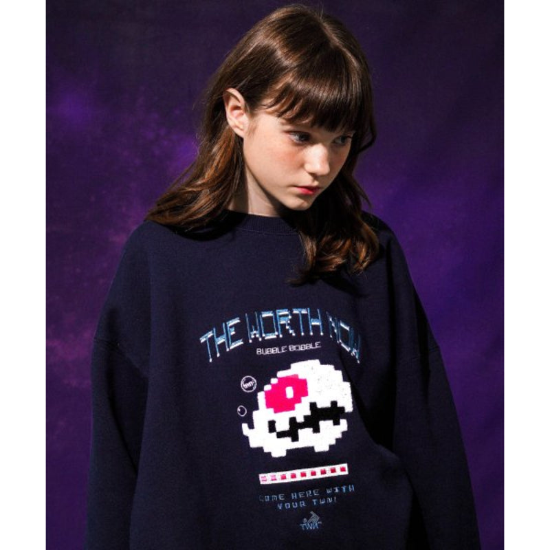 TWN x Bubble Bobble - Bubble Round Neck Sweater