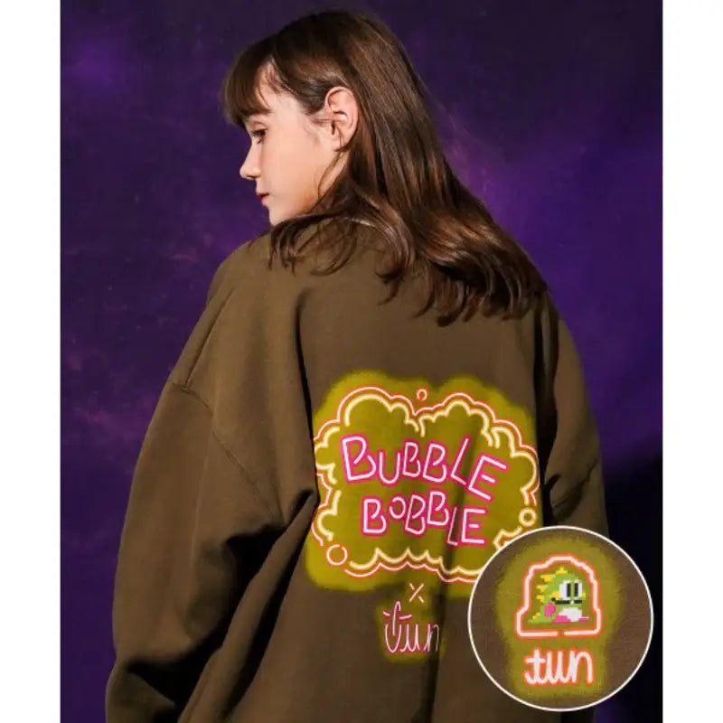 TWN x Bubble Bobble - Signature Neon Bubble Sweater - TWN - Clothing - Harumio