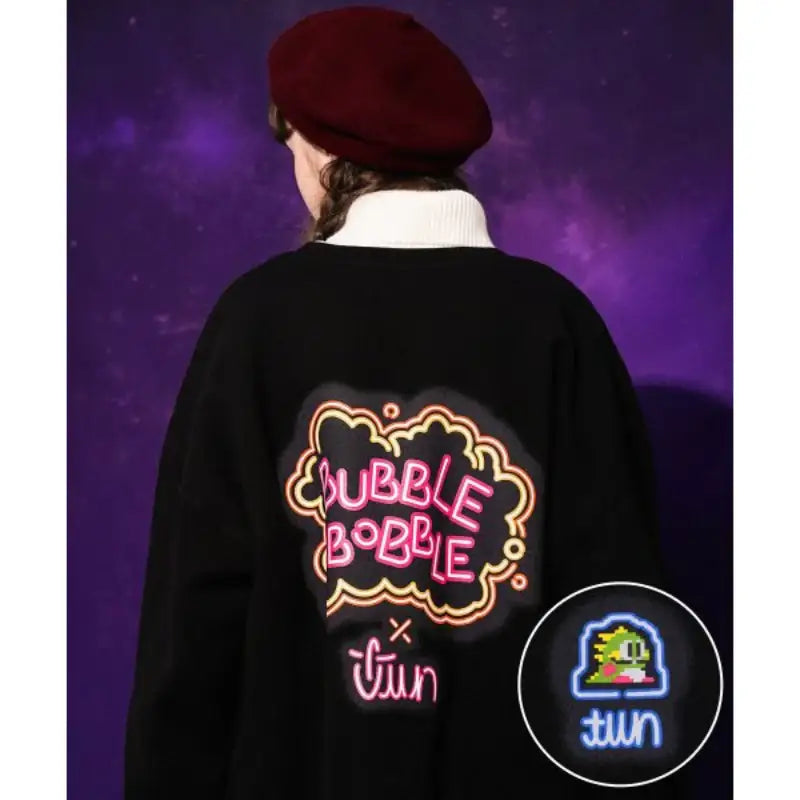 TWN x Bubble Bobble - Signature Neon Bubble Sweater - TWN - Clothing - Harumio