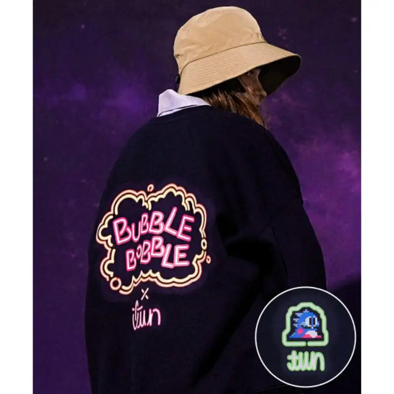 TWN x Bubble Bobble - Signature Neon Bubble Sweater - TWN - Clothing - Harumio