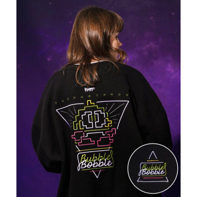 TWN x Bubble Bobble - Neon Bubble Sweater