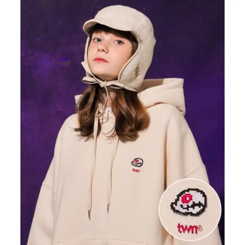 TWN x Bubble Bobble - Patch Hoodie - TWN - Clothing - Harumio