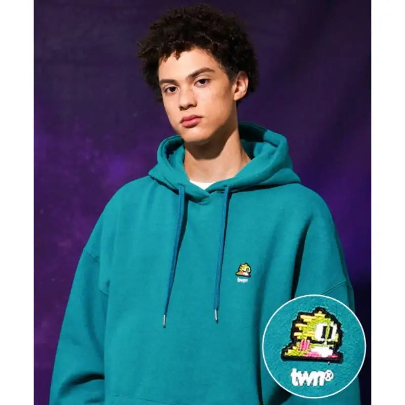 TWN x Bubble Bobble - Patch Hoodie - TWN - Clothing - Harumio