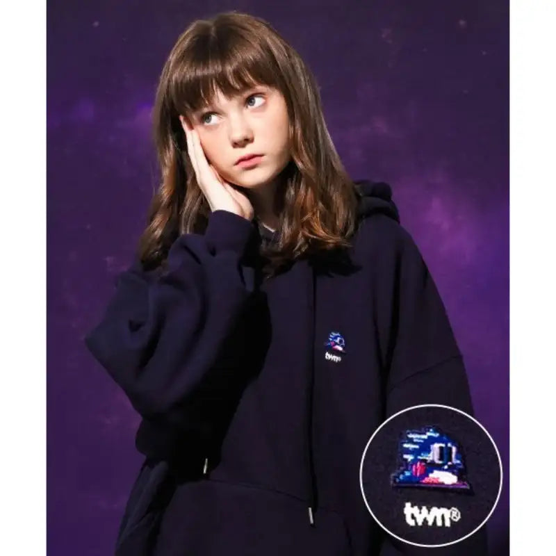 TWN x Bubble Bobble - Patch Hoodie - TWN - Clothing - Harumio