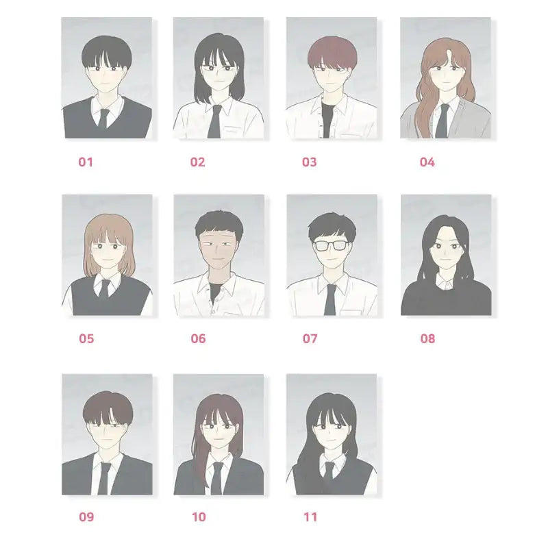 Love Revolution - ID Photos - Webtoon Shop - Id Photo - Harumio