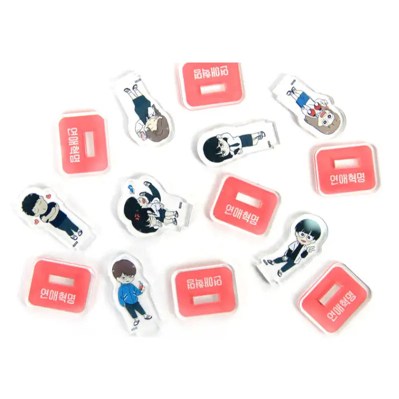 Love Revolution - Shiny Version Mini Acrylic Stand Ver.2 - Webtoon Shop - Acrylic Stand - Harumio