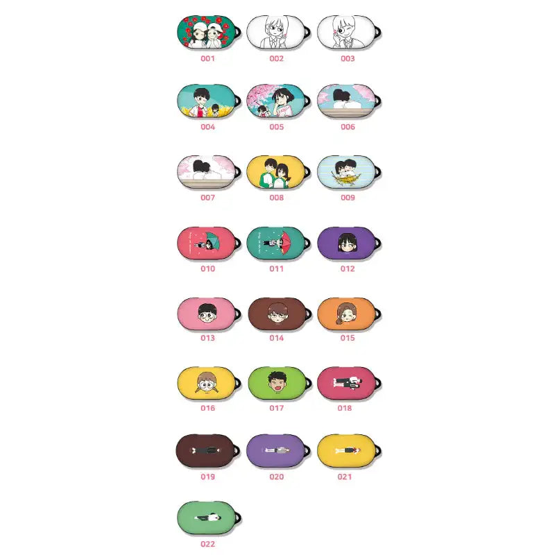 Love Revolution - Wireless Earphone Revolution Buds & Buds Plus/Live Case - Webtoon Shop - Buds Case - Harumio