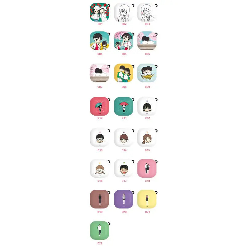 Love Revolution - Wireless Earphone Revolution Buds & Buds Plus/Live Case - Webtoon Shop - Buds Case - Harumio