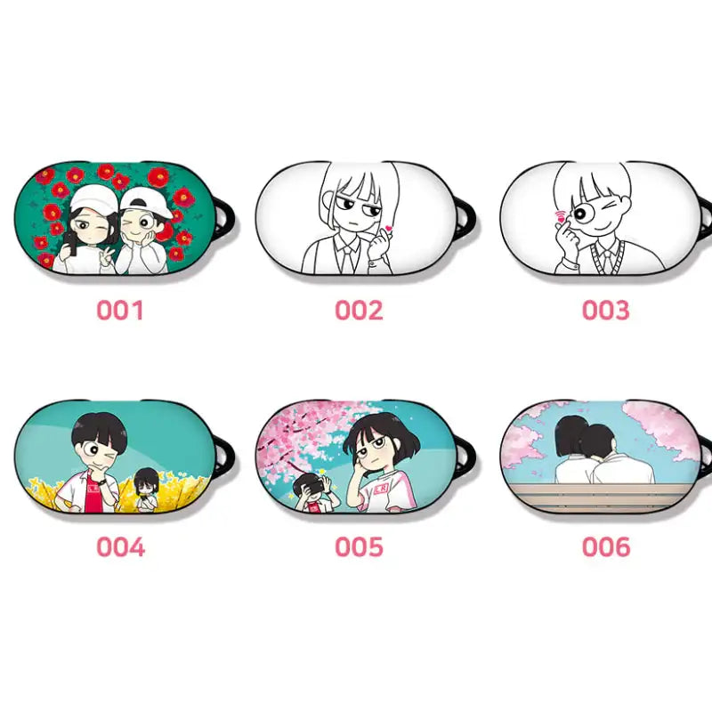 Love Revolution - Wireless Earphone Revolution Buds & Buds Plus/Live Case - Webtoon Shop - Buds Case - Harumio