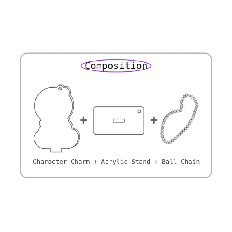 Love Revolution - Acrylic Stand Charm (Random) - Webtoon Shop - Acrylic Stand - Harumio