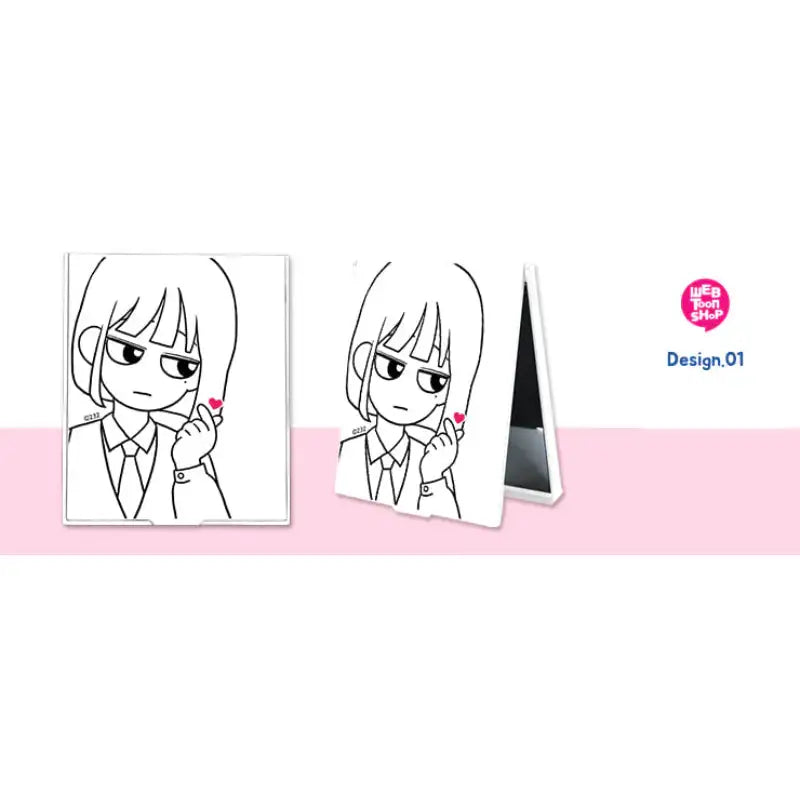 Love Revolution - Folding Square Mirrors - Webtoon Shop - Accessories - Harumio