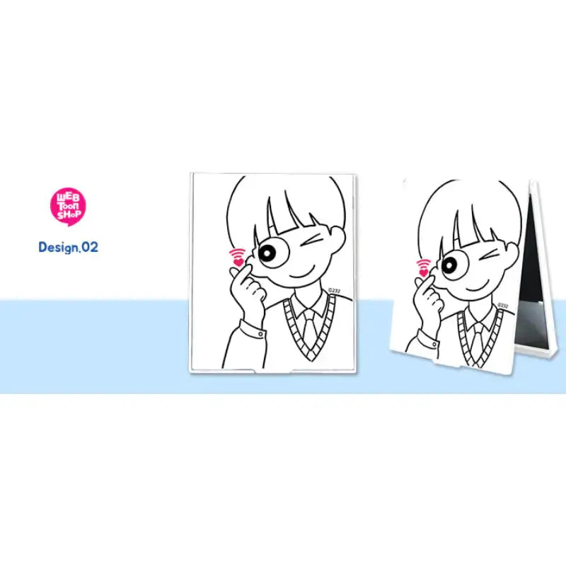 Love Revolution - Folding Square Mirrors - Webtoon Shop - Accessories - Harumio