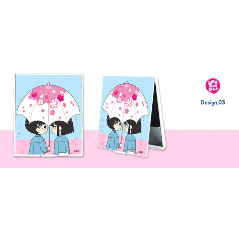 Love Revolution - Folding Square Mirrors - Webtoon Shop - Accessories - Harumio
