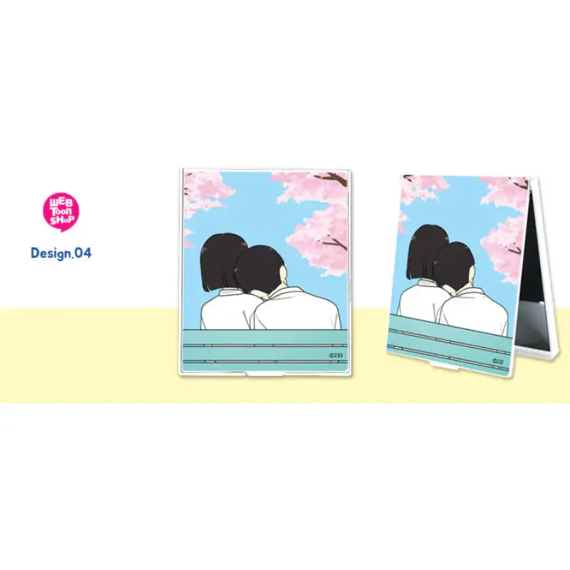 Love Revolution - Folding Square Mirrors - Webtoon Shop - Accessories - Harumio