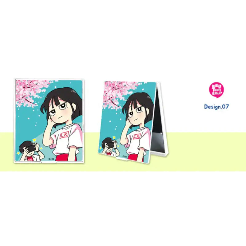 Love Revolution - Folding Square Mirrors - Webtoon Shop - Accessories - Harumio